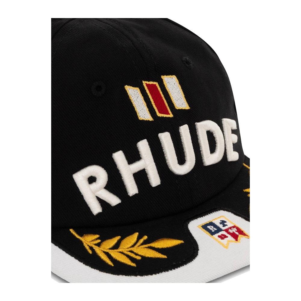 Rhude Souvenir Logo Hat Black / White / Multi