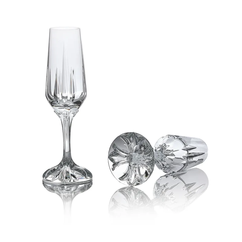 Chrome Hearts Baccarat Champagne Flute Set of Two
