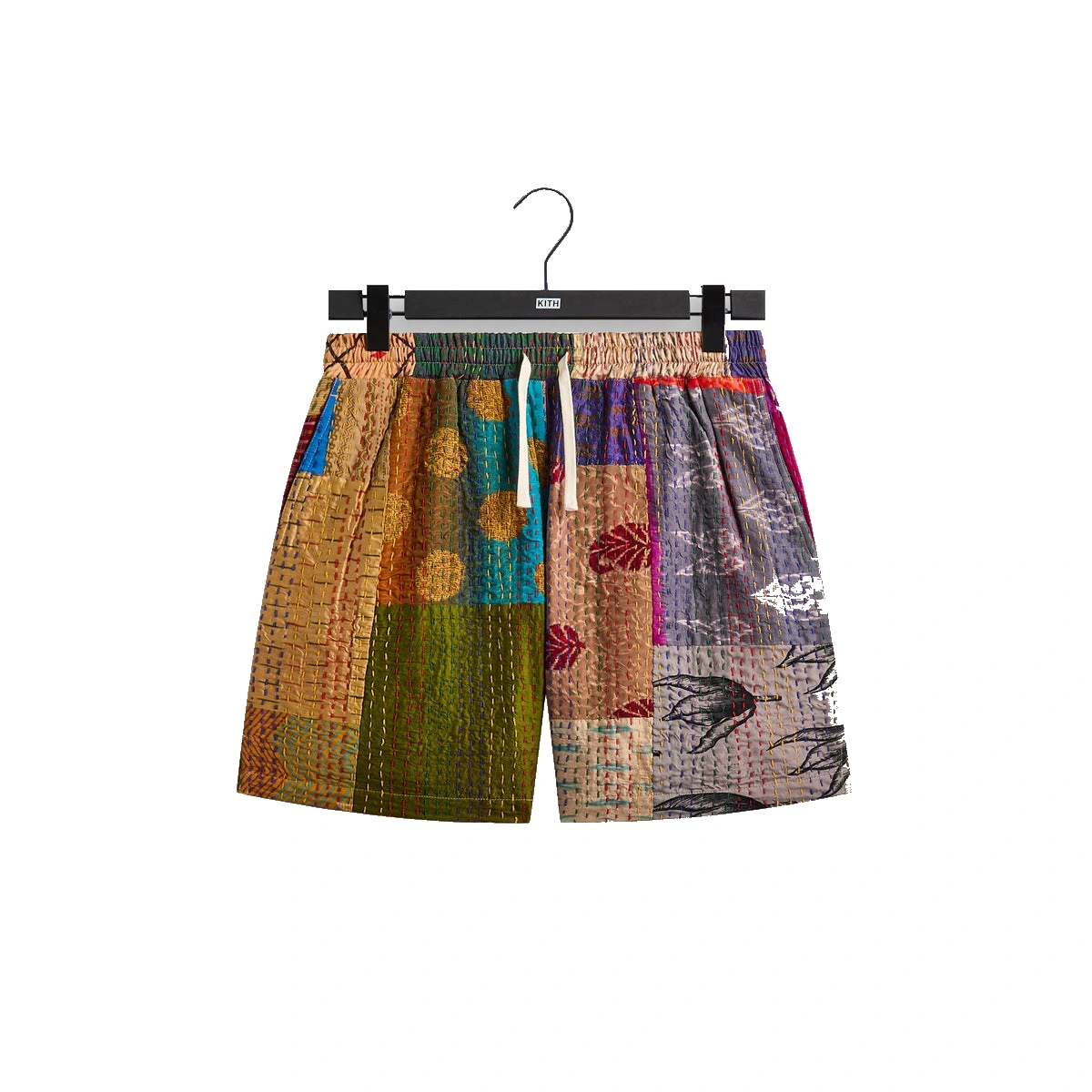 &Kin Tal Patchwork Short Gold / Multi