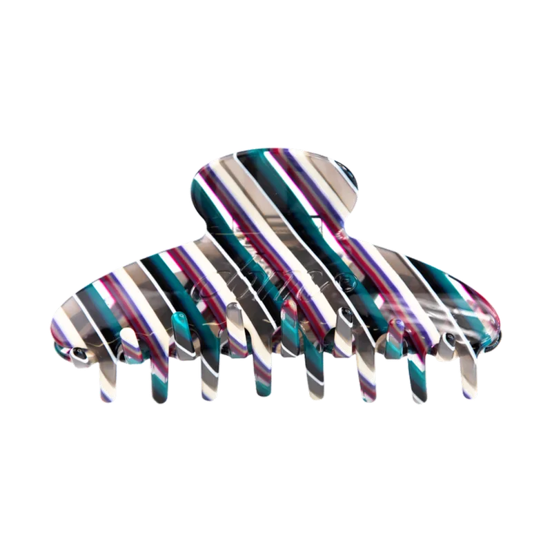 CBM Claw Clip Clear Swirl