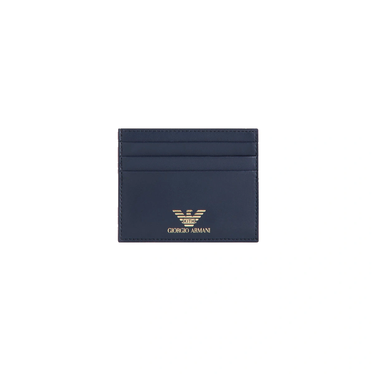 Giorgio Armani & Kith Leather Card Holder Nocturnal