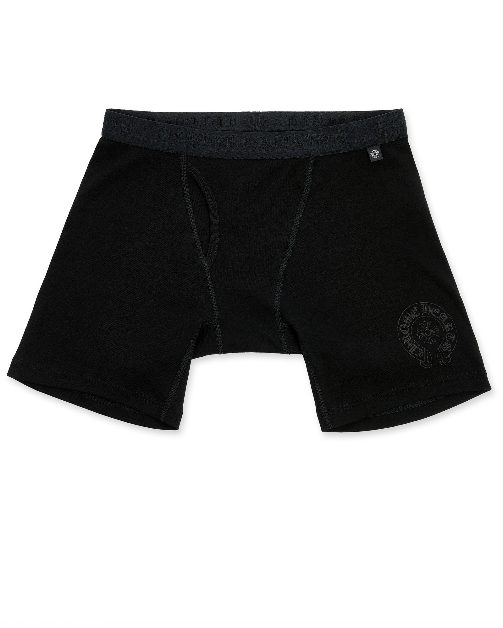 Chrome Hearts Long Boxer Brief Black