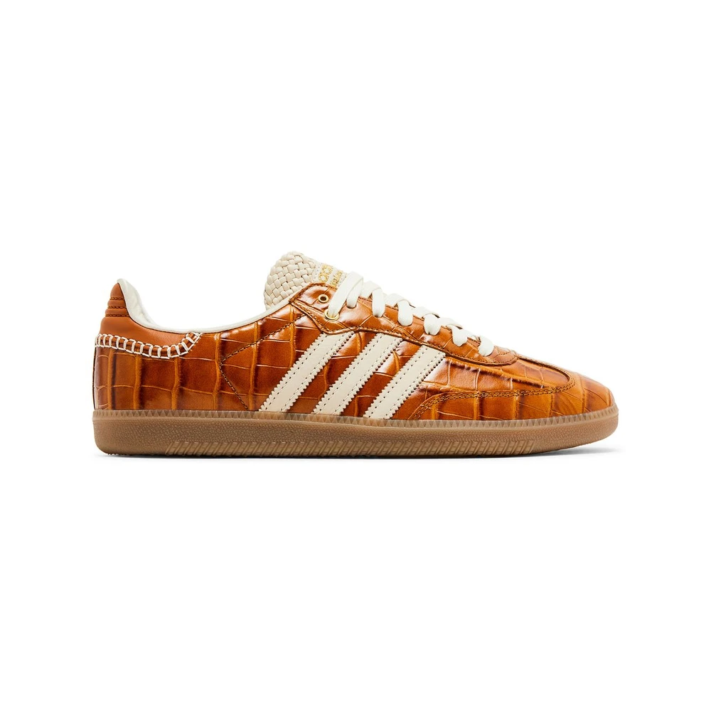 Wales Bonner x adidas Samba OG Croc Night Brown