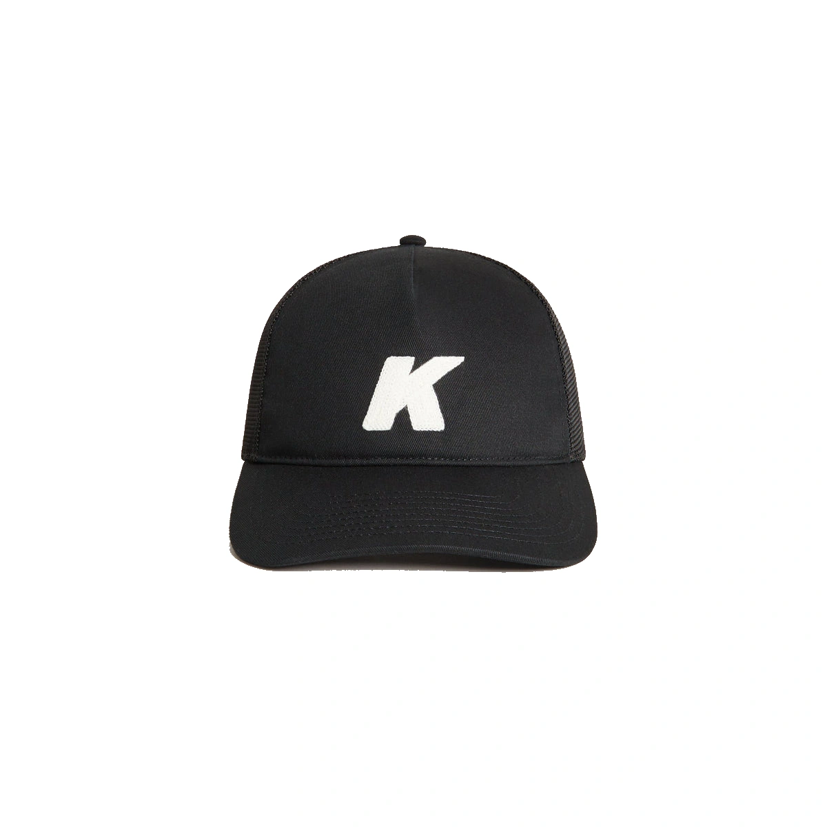 Kith Relaxed Twill Nolan Trucker Hat Black