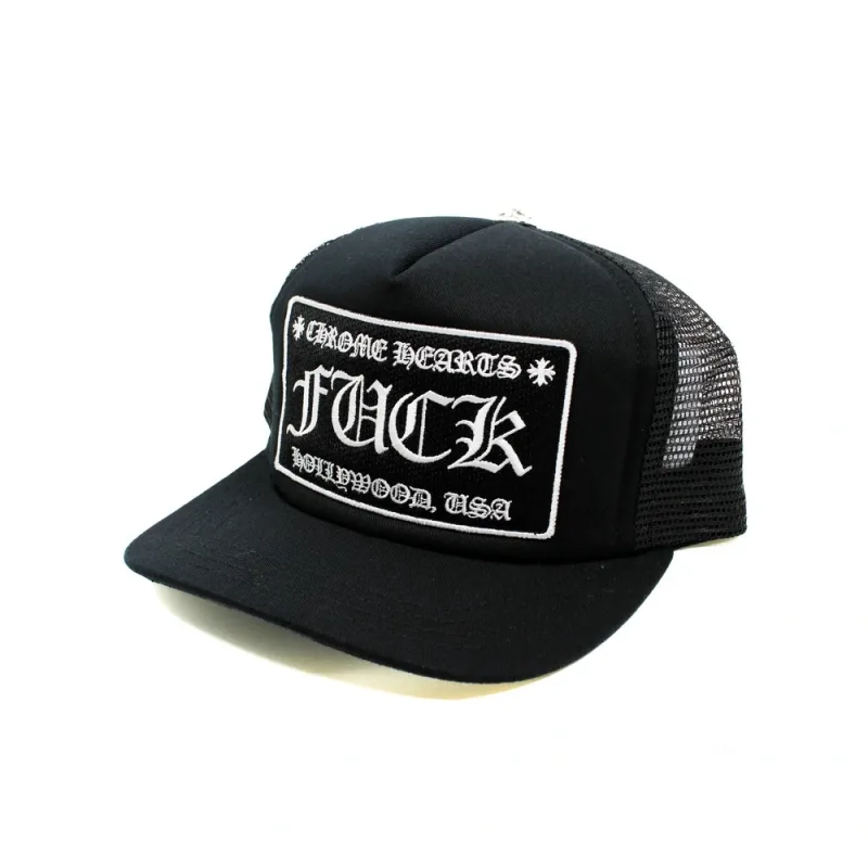 Chrome Hearts Fxck Hollywood Trucker Hat