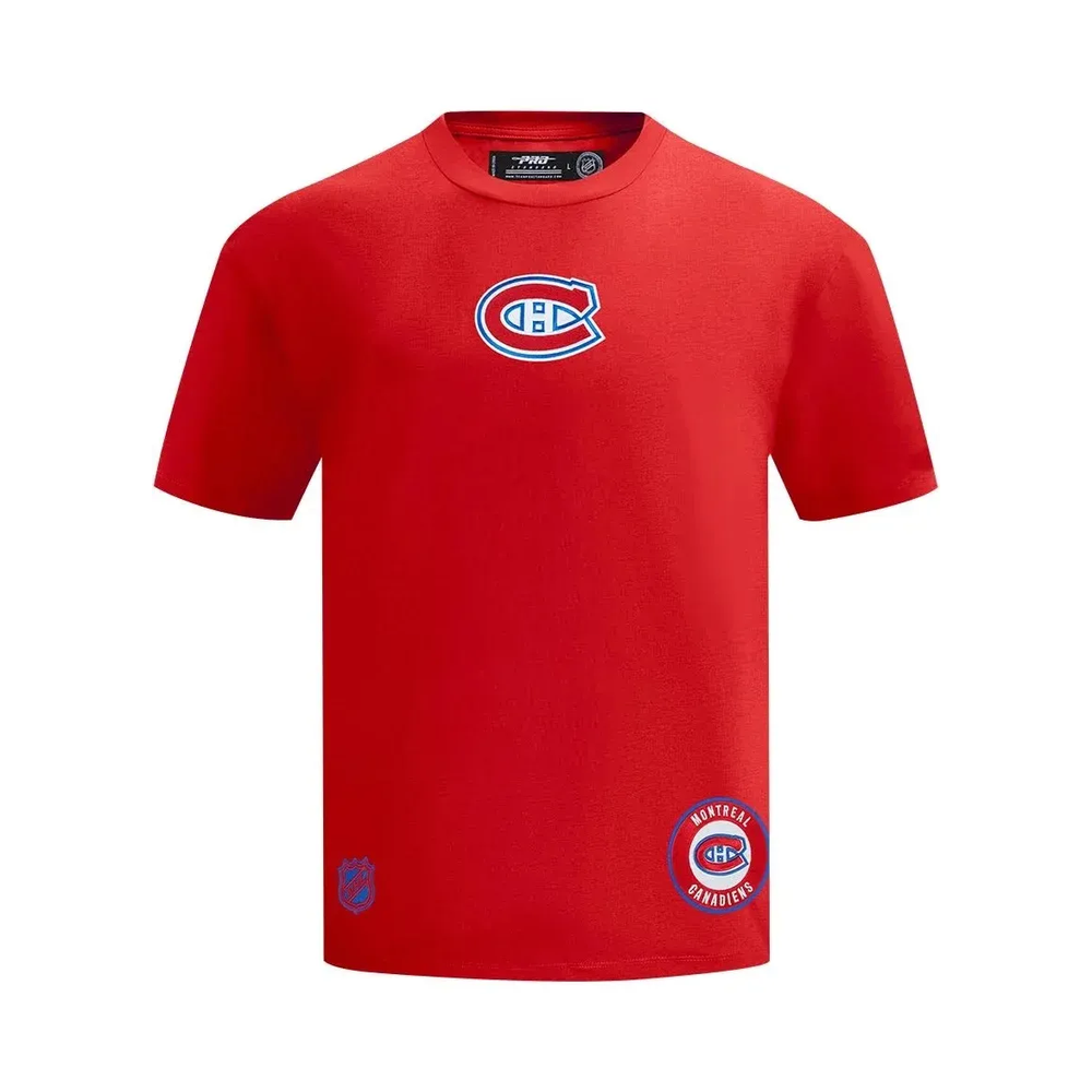 Pro Standard Montreal Canadians Wingspan M CJ Drop Shoulder Tee Red