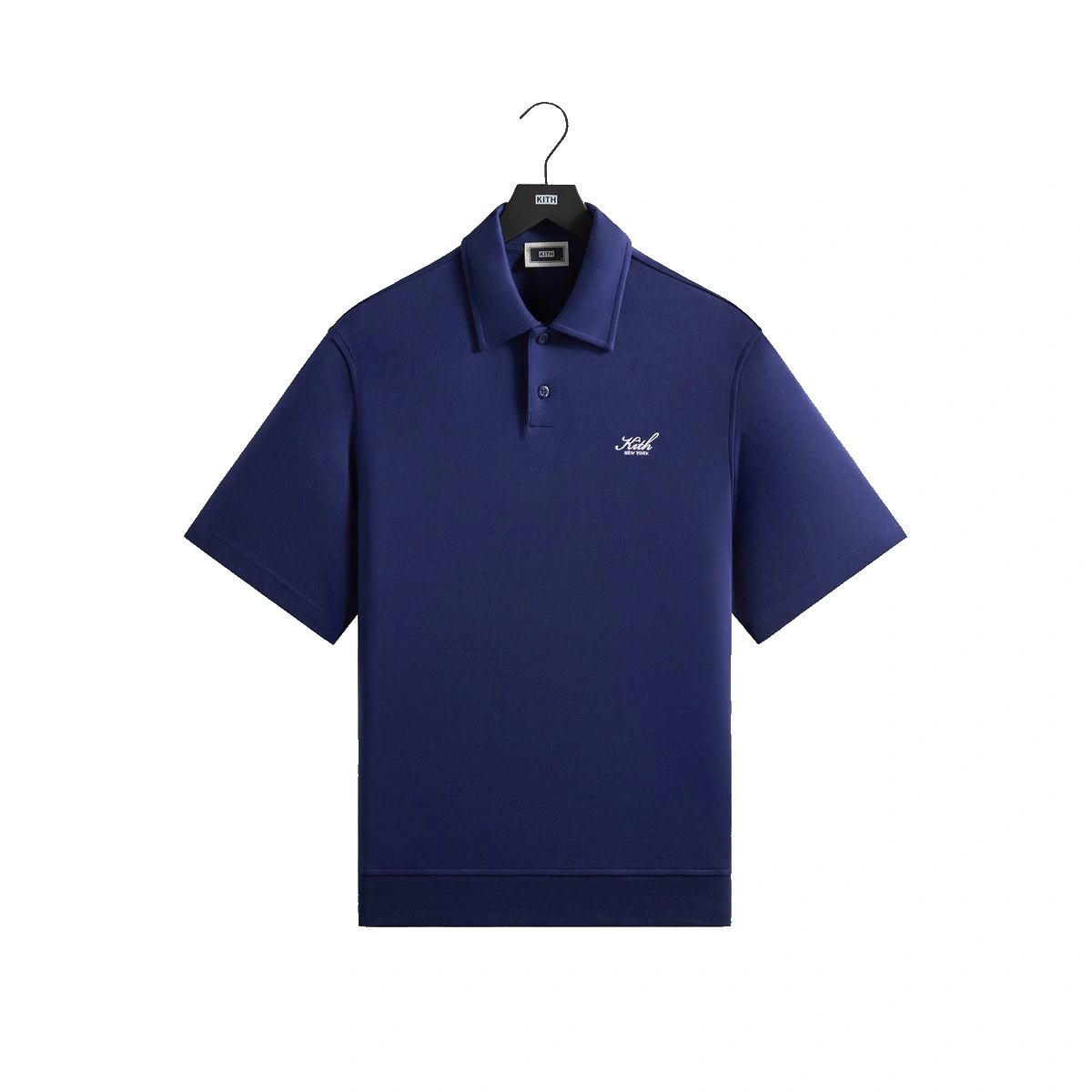 Kith Interlock Graham Polo Deep Royal