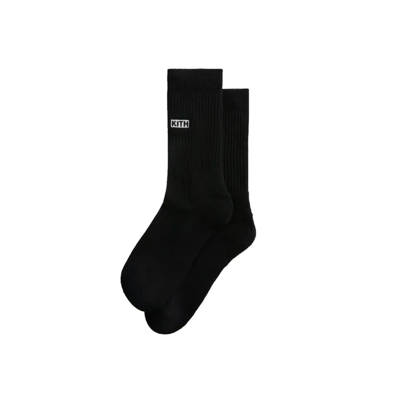 Kith Classics for Stance 2.0 Classic Crew Socks Black