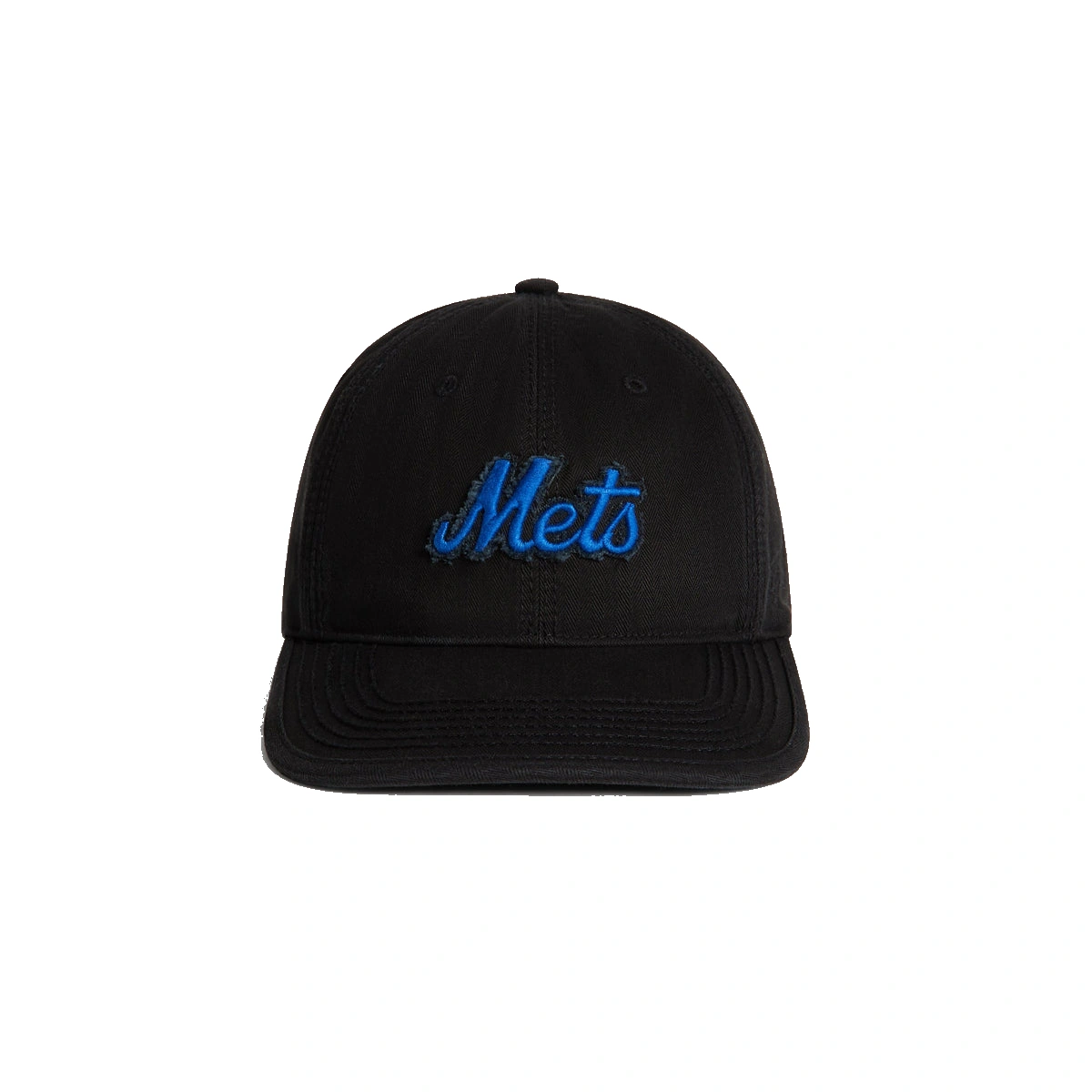 Kith & '47 for the New York Mets Herringbone Brand Franchise LS Cap Black