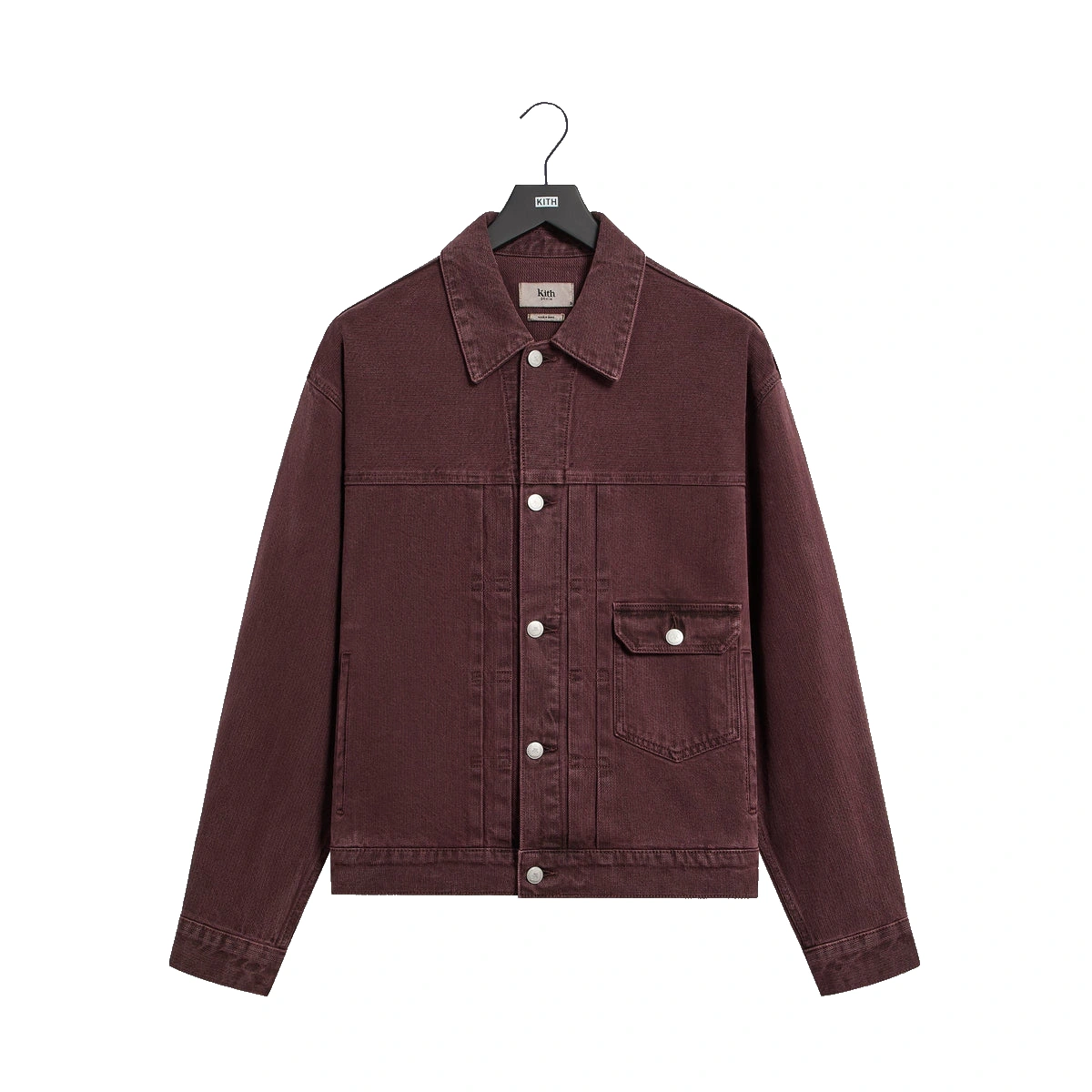 Kith Herringbone Denim Alonzo Jacket Rich