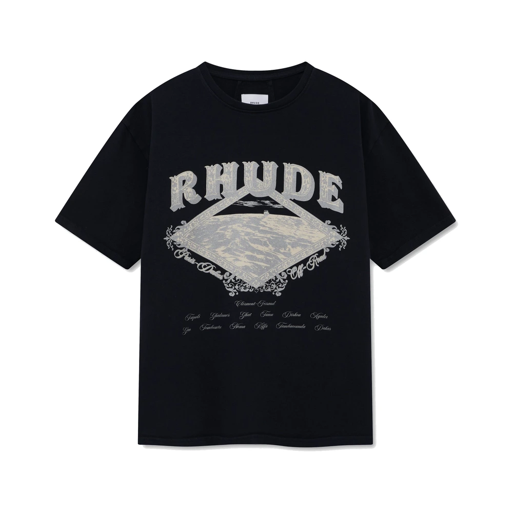 Rhude Dakar Convoy Tee Vintage Black / Silver