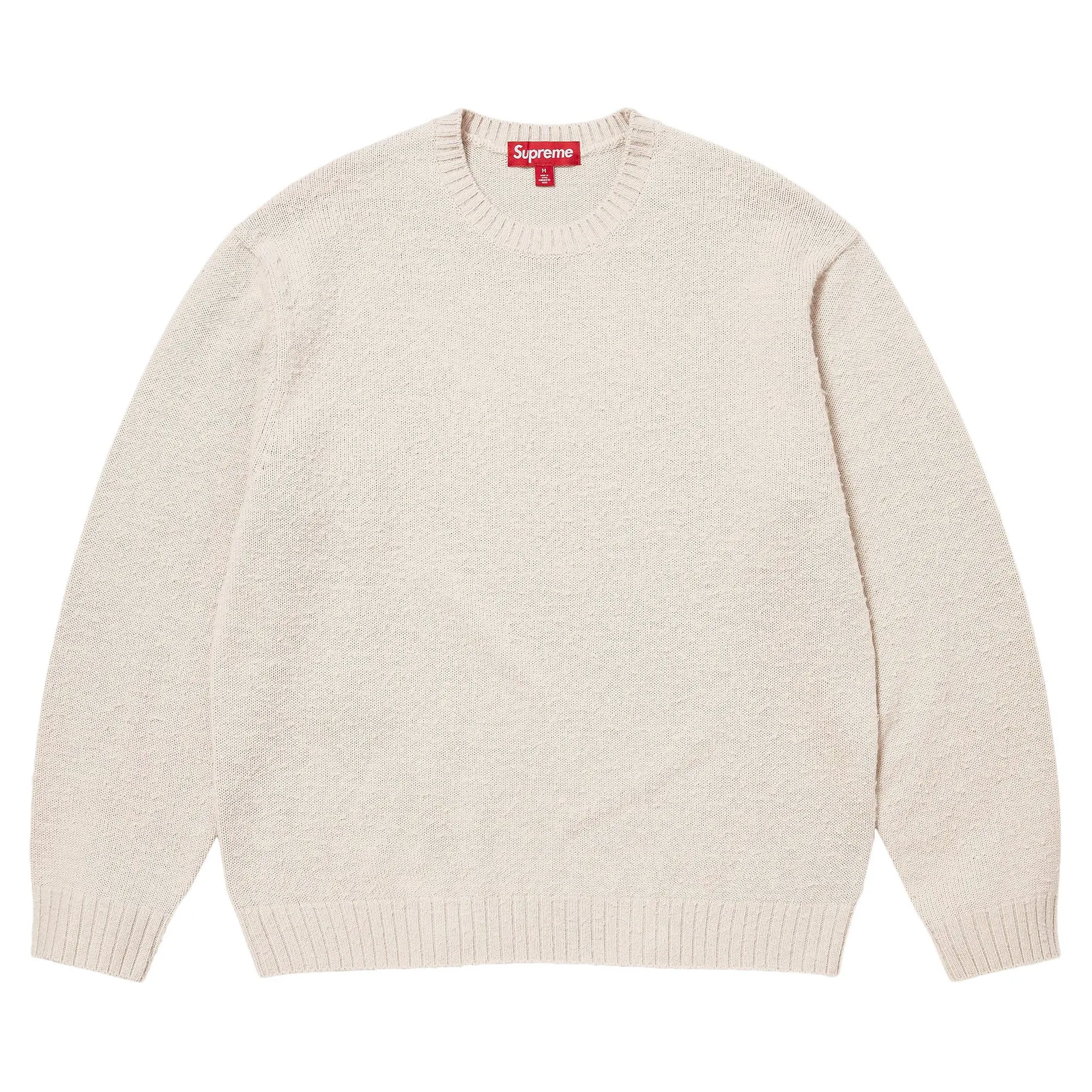 Supreme Pilled Sweater (SS26) Stone