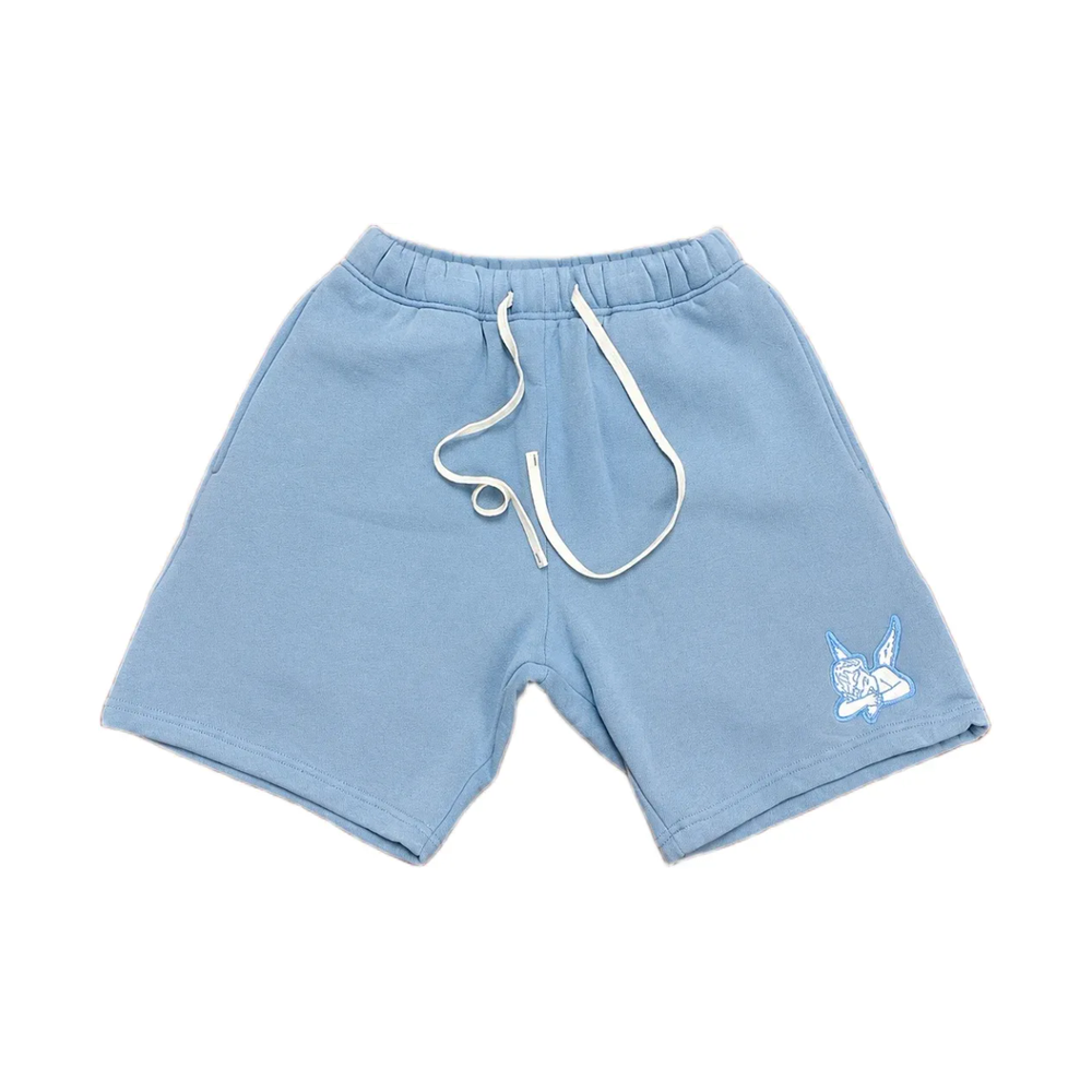 Saint Fleece Shorts Azure