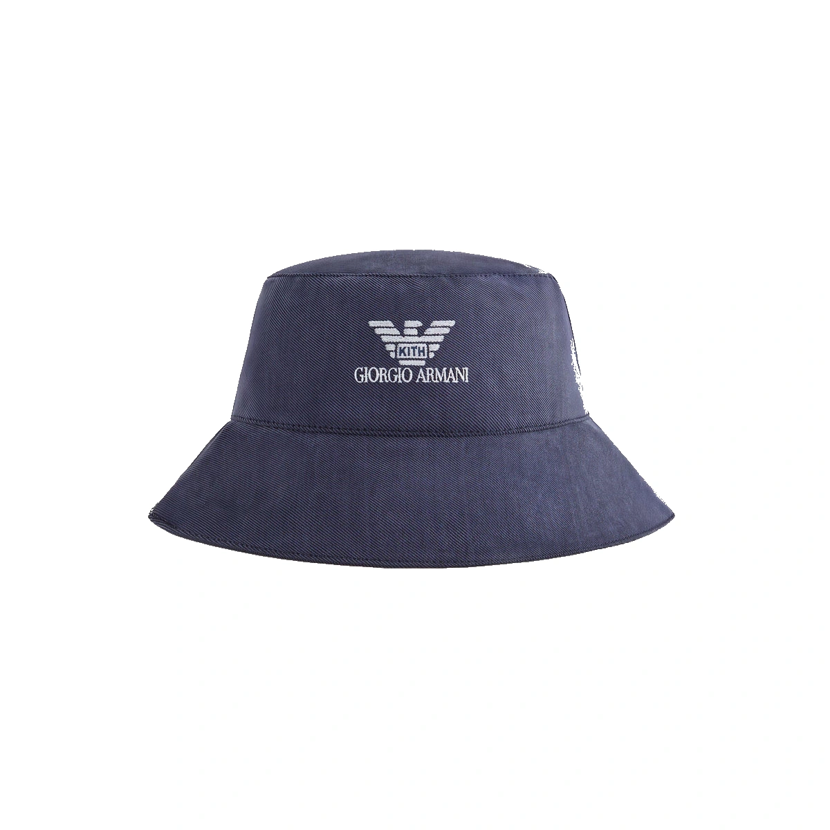 Giorgio Armani & Kith Cupro Jersey Bucket Hat Nocturnal