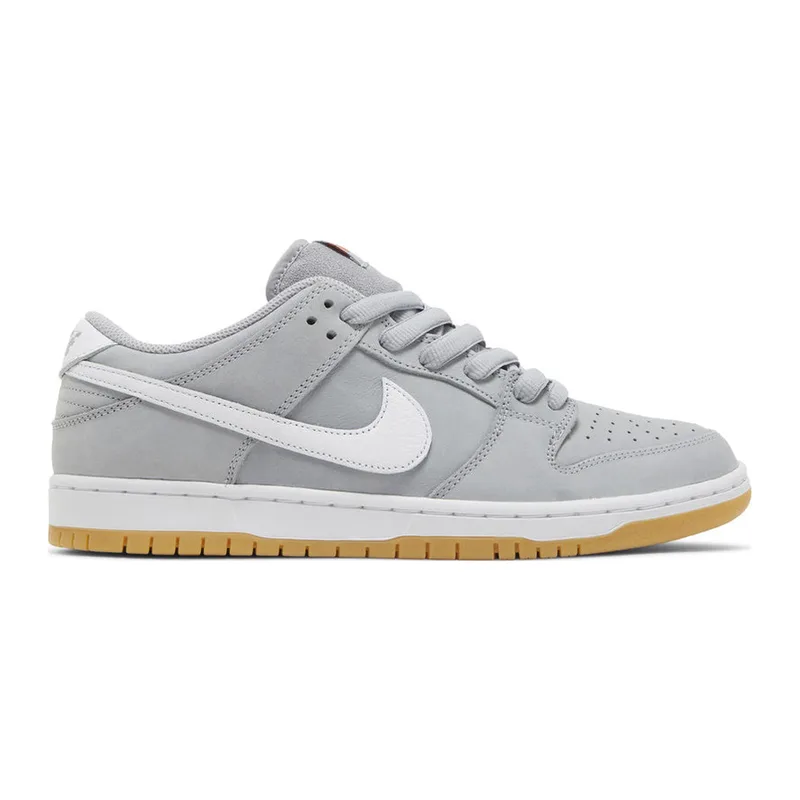 Nike SB Dunk Low Pro ISO Orange Label Wolf Grey Gum