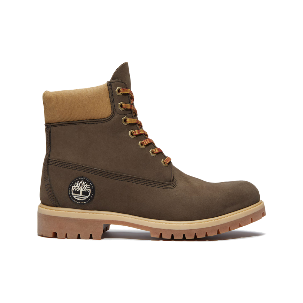 Timberland Premium 6-Inch Waterproof Boot Dark Brown Nubuck