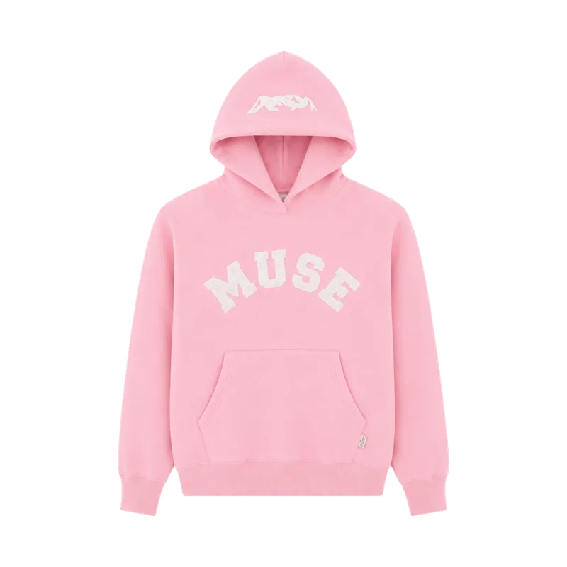 CBM Heavyweight Chenille Hoodie Petal