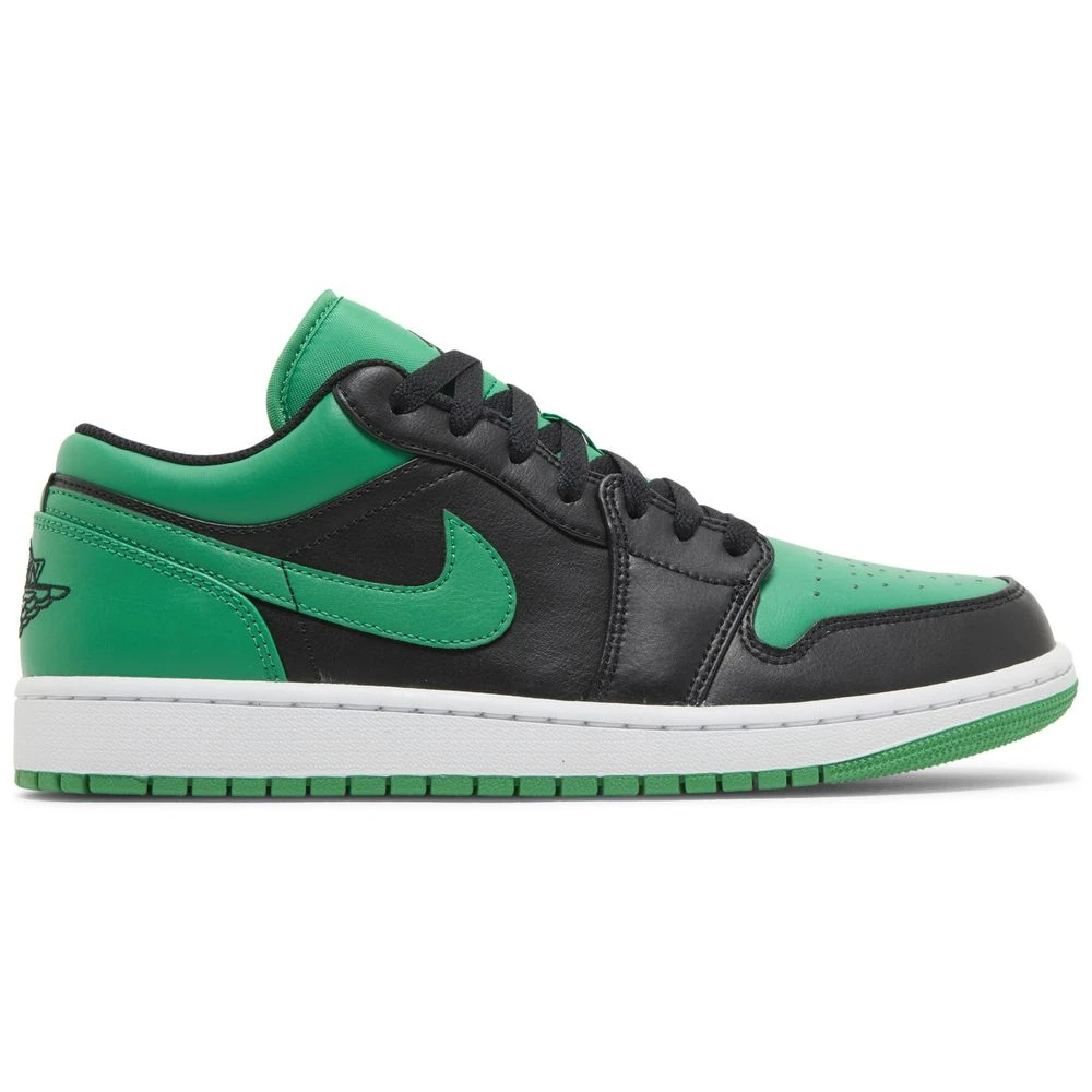 Air Jordan 1 Low SE Black Lucky Green
