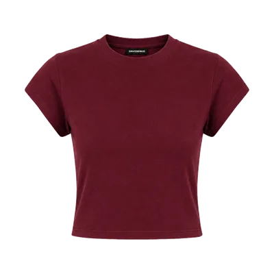 CBM Soft Cotton Mini Tee Cabernet