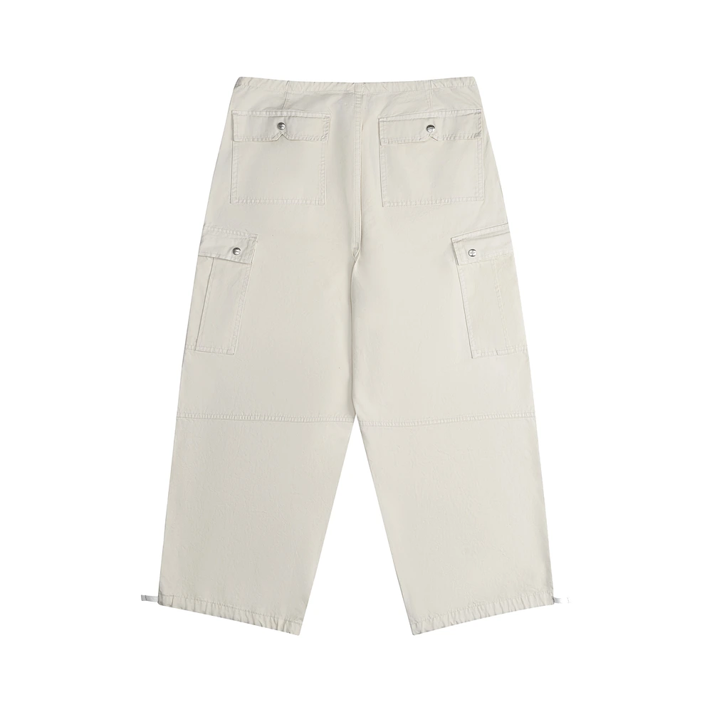 Rhude Washed Parachute Pant Off White
