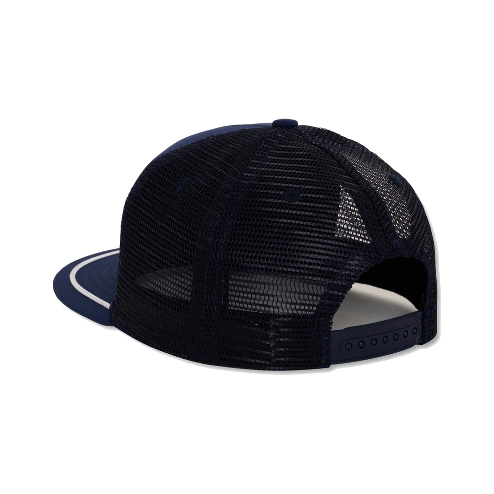 Rhude Player Special Trucker Hat Navy / White
