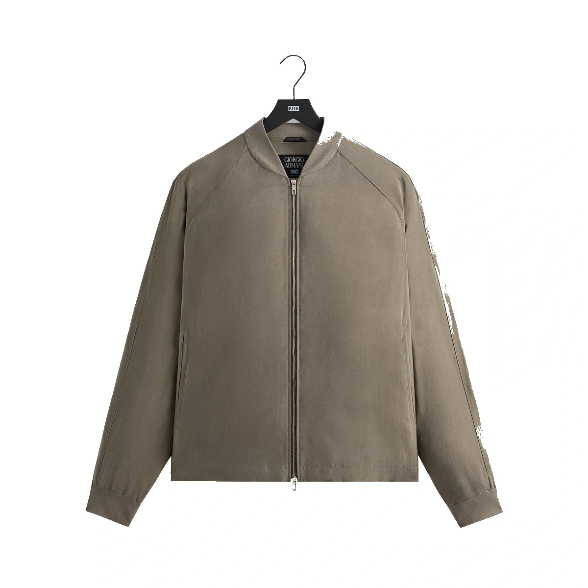 Giorgio Armani & Kith Silky Bomber Jacket Gravel