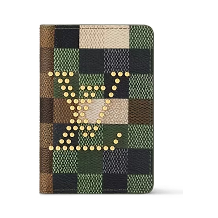 Louis Vuitton Pocket Organizer Damoflage Green Damoflage Damier