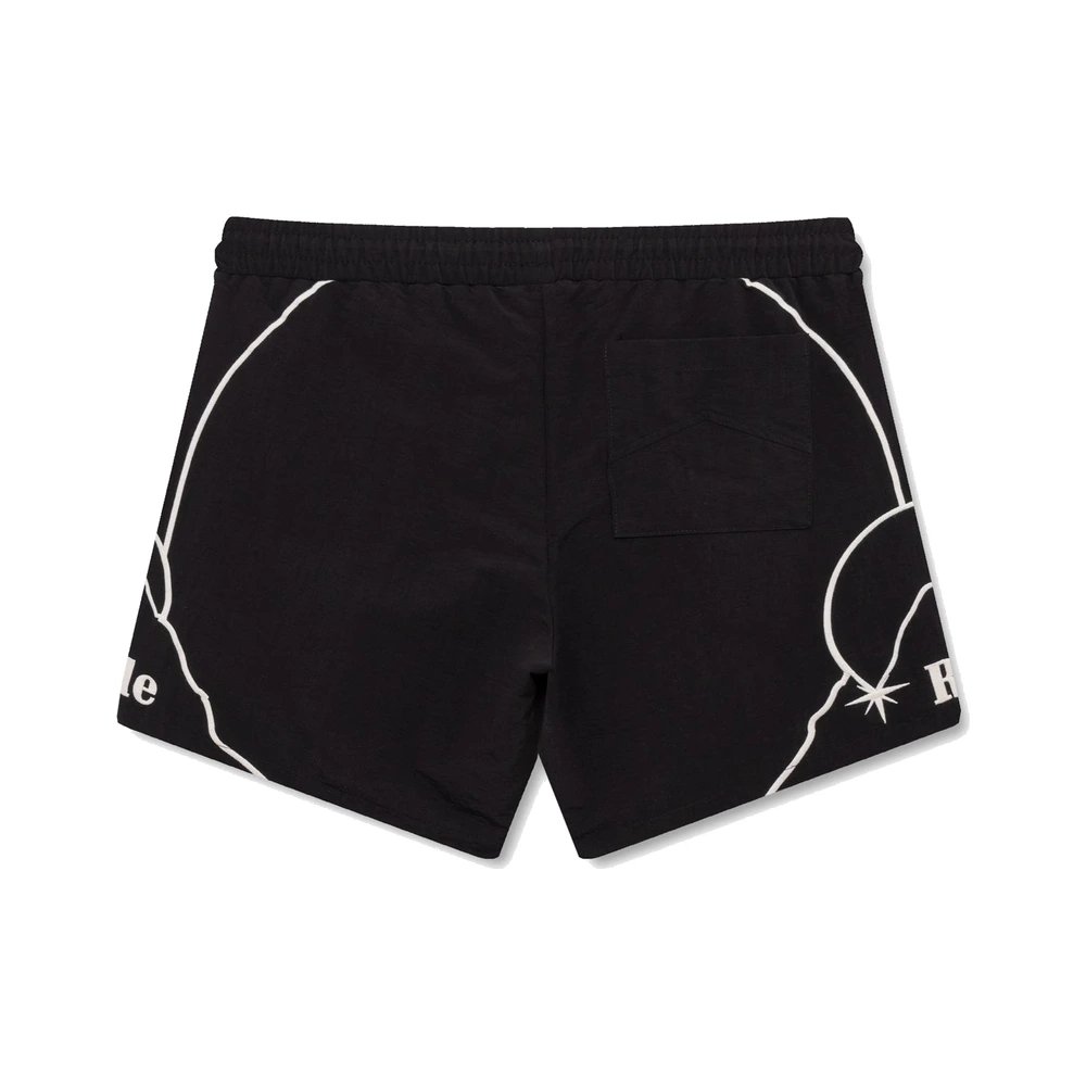 Rhude Moonlight Pista Short Black / White