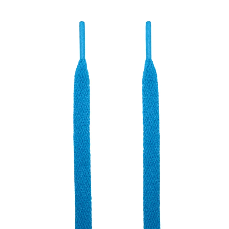 Kulture Klash University Blue Jordan Flat Shoelaces