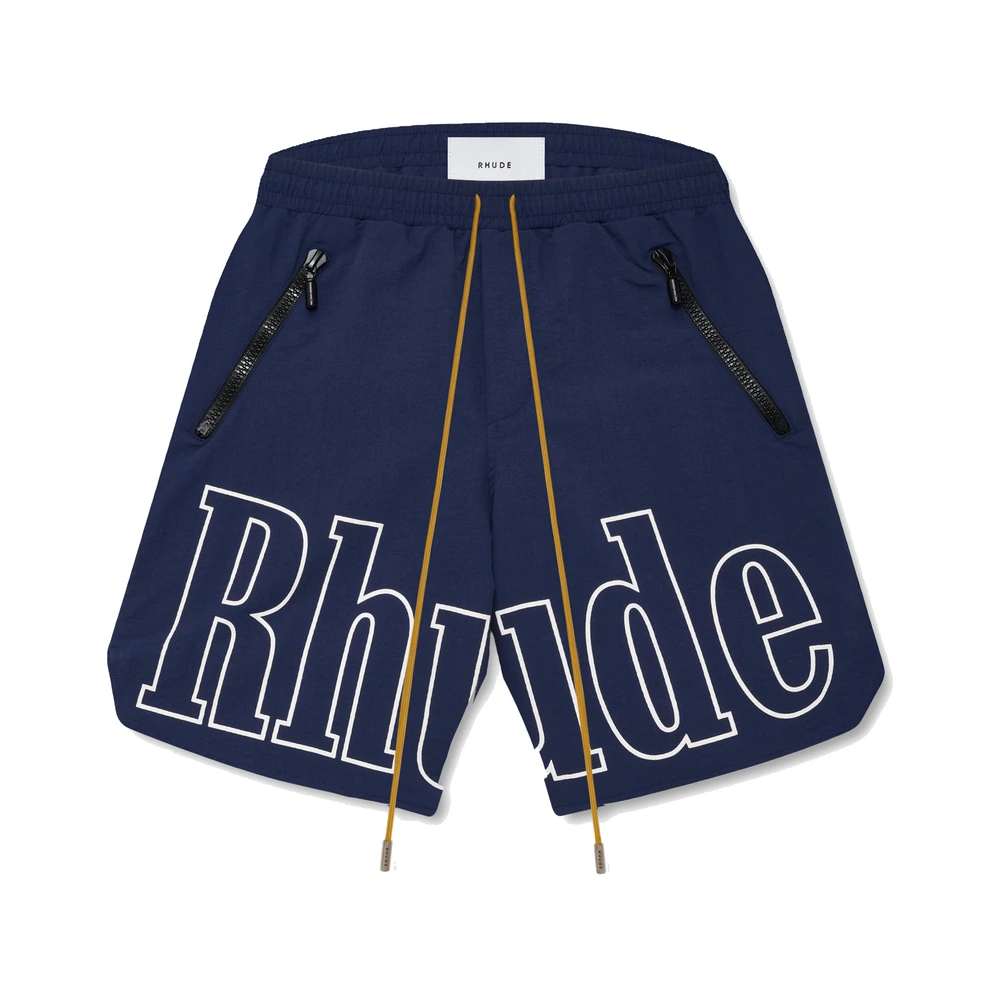 Rhude Rh Logo Shorts Navy