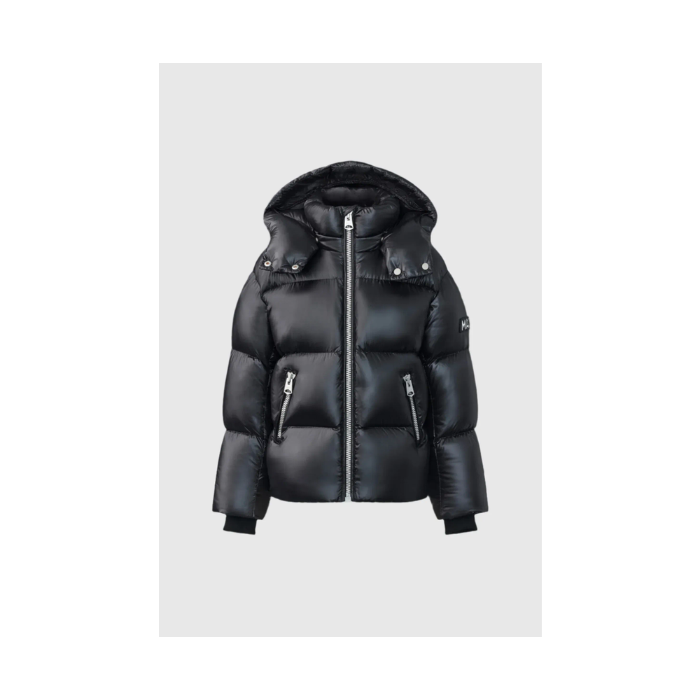 Mackage Jesse-Z Lustrous Light Down Jacket Black