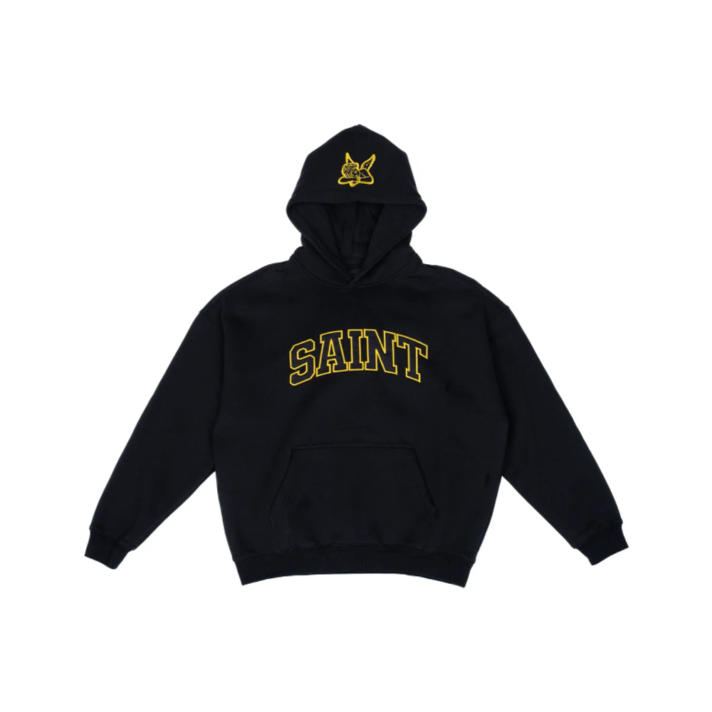 Saint Heavyweight Brushed Hoodie Eclipse