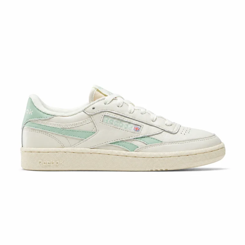 Reebok Club C Revenge Vintage Chalk (Women's) — right-facing side profile on white