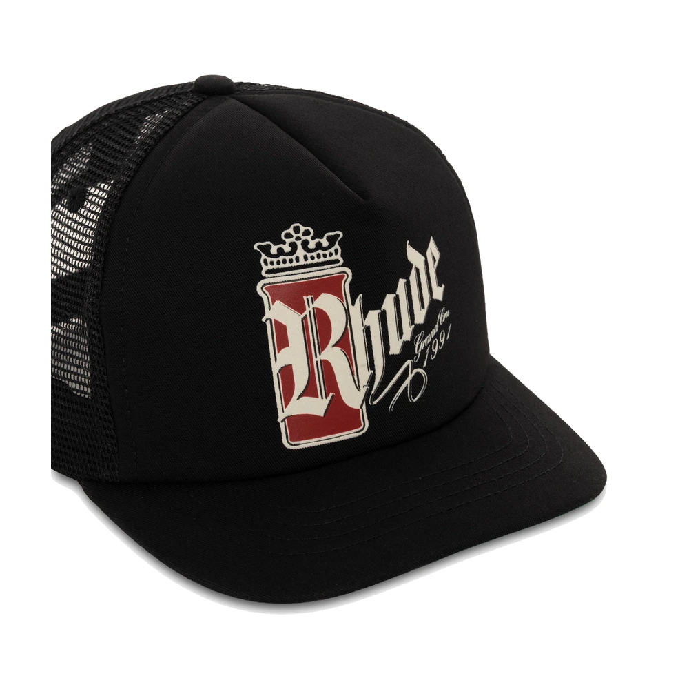 Rhude Fumar 91 Trucker Hat Black