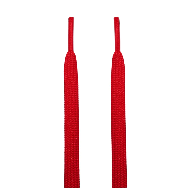 Kulture Klash Varsity Red Dunk Flat Shoelaces