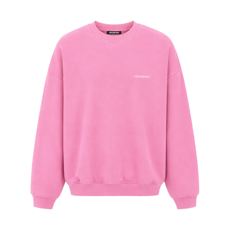CBM French Terry Sweatshirt Pink Lemonade