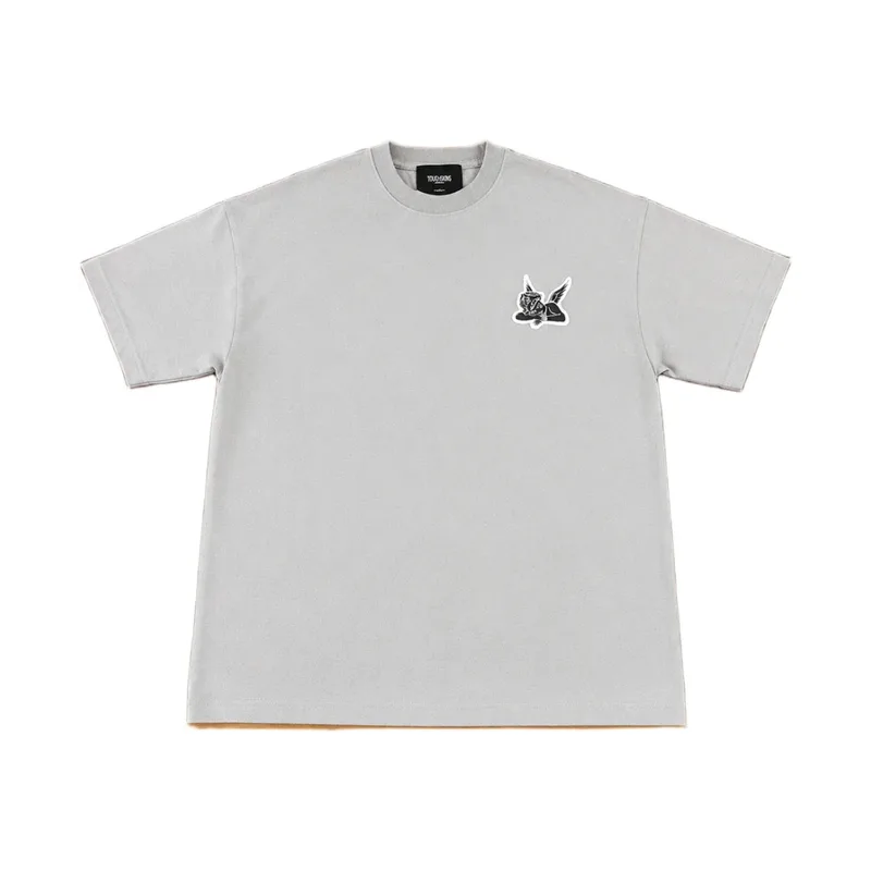 Saint Washed T-Shirt Silver Haze