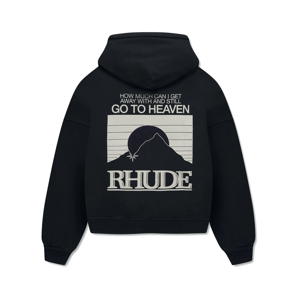 Rhude Moonlight Pack Hoodie Vintage Black