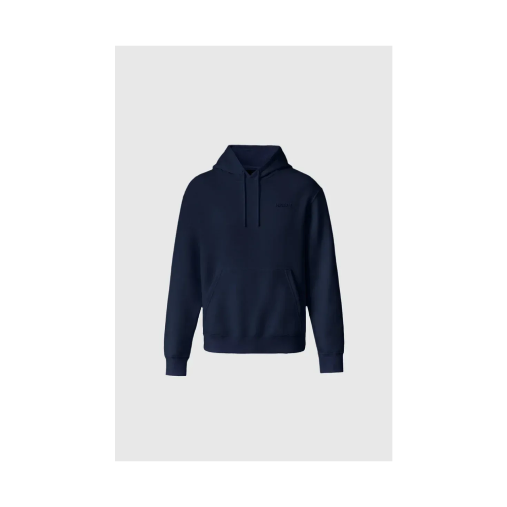 Mackage Kolton Double-Face Jersey Logo Hoodie Navy