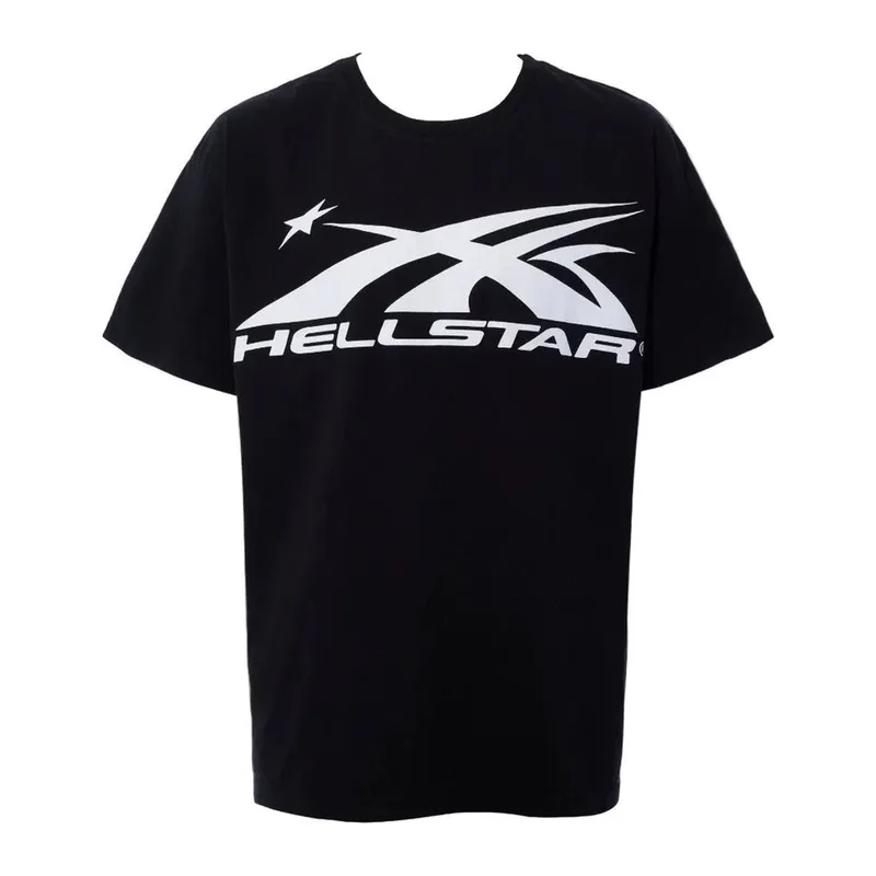 Hellstar Classic Logo T-Shirt Black White