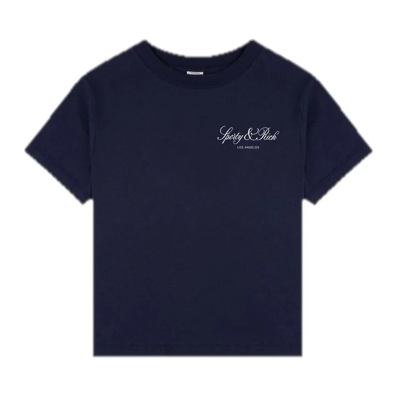 Sporty & Rich Vendome LA Kids T-Shirt Dark Navy
