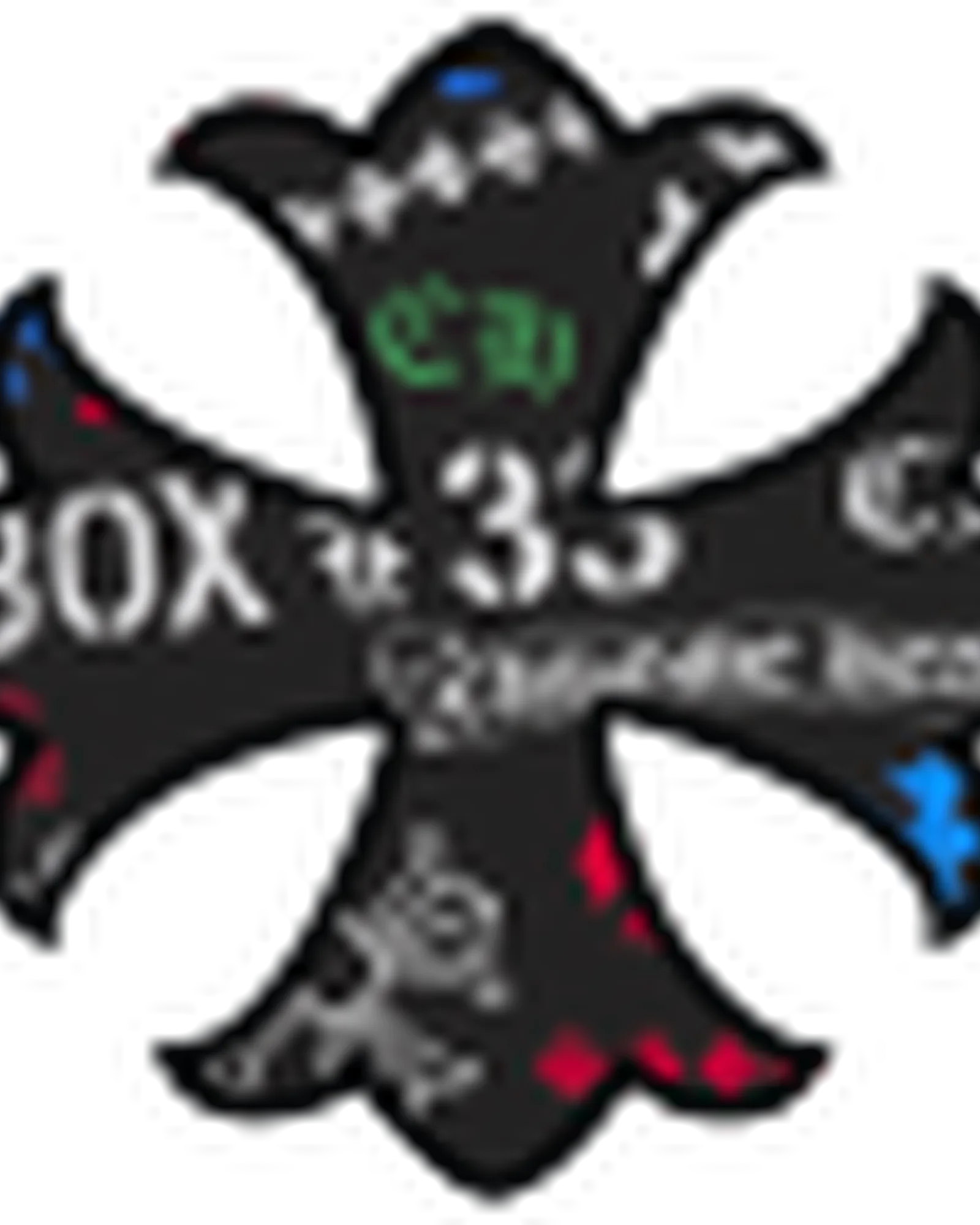 Chrome Hearts Classic Rib Boxer Brief Multi Black Stencil