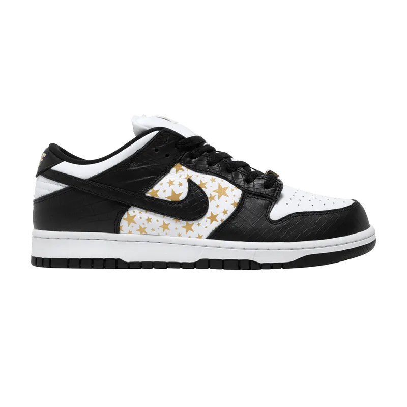 Nike SB Dunk Low Supreme Stars Noir (2021)