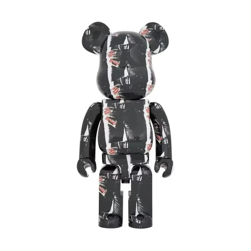 Bearbrick Andy Warhol x The Rolling Stones (Sticky Fingers) 100% & 400% Set