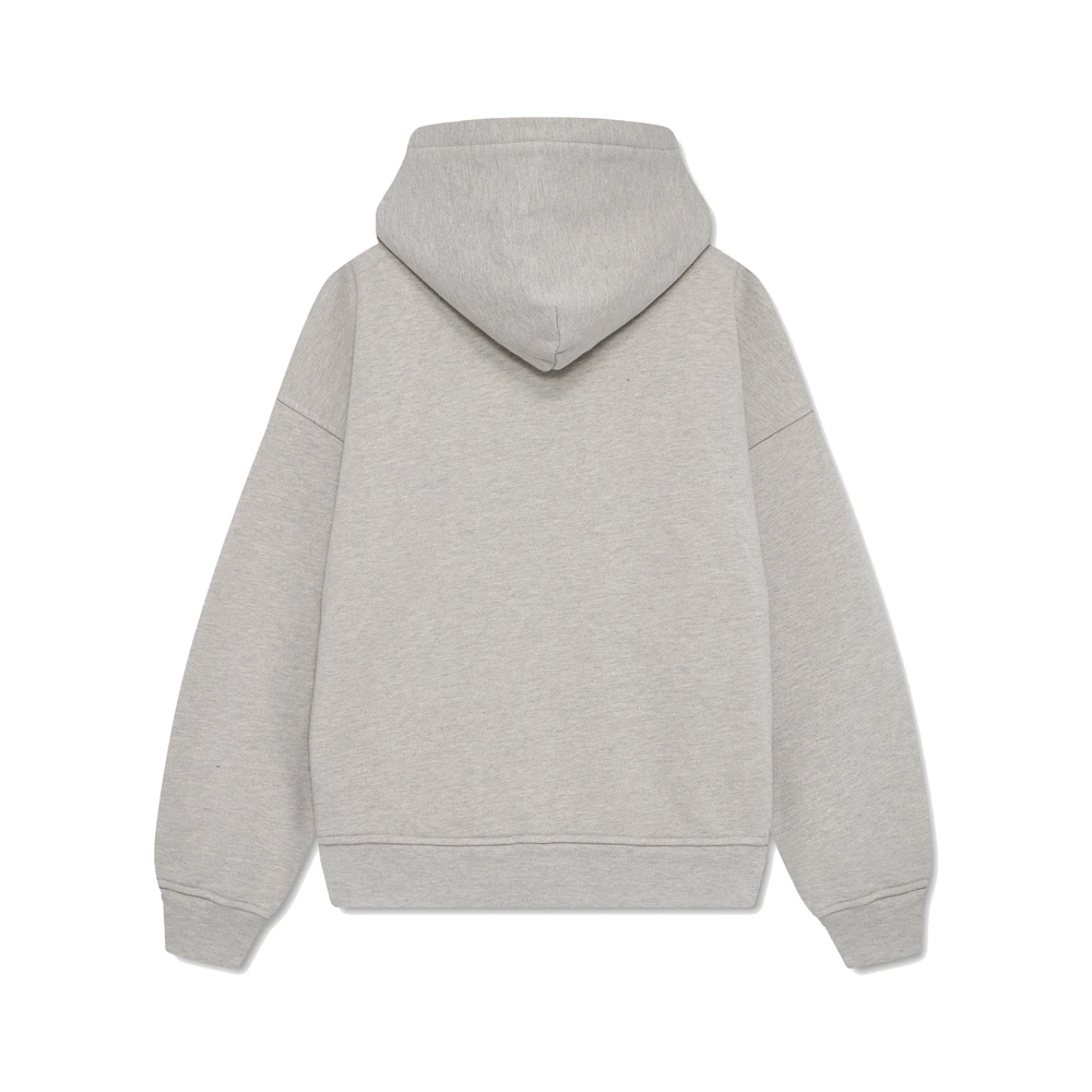 Rhude Youth of America Zip-Up Hoodie Vintage Grey