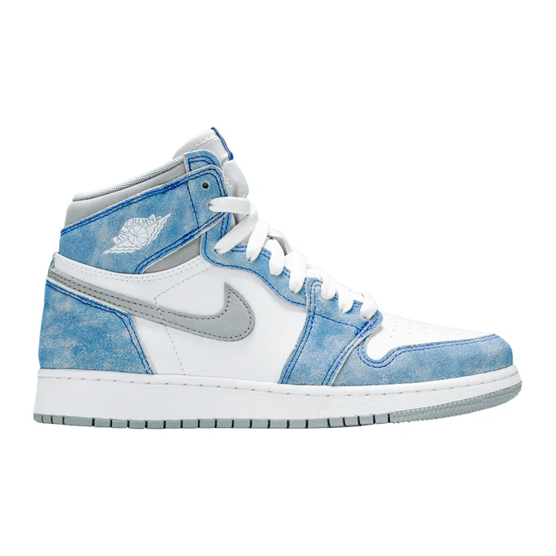 Jordan 1 Retro High Hyper Royal Smoke Grey (junior)