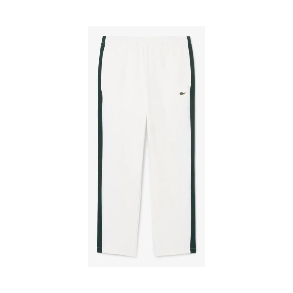 Lacoste Colour-Block Sweatpants White/Green