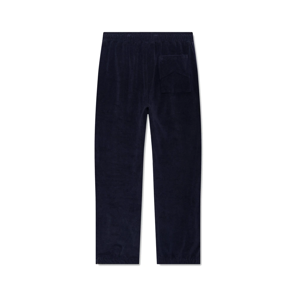 Rhude Towel Cuffed Hampton Track Pant Navy / White