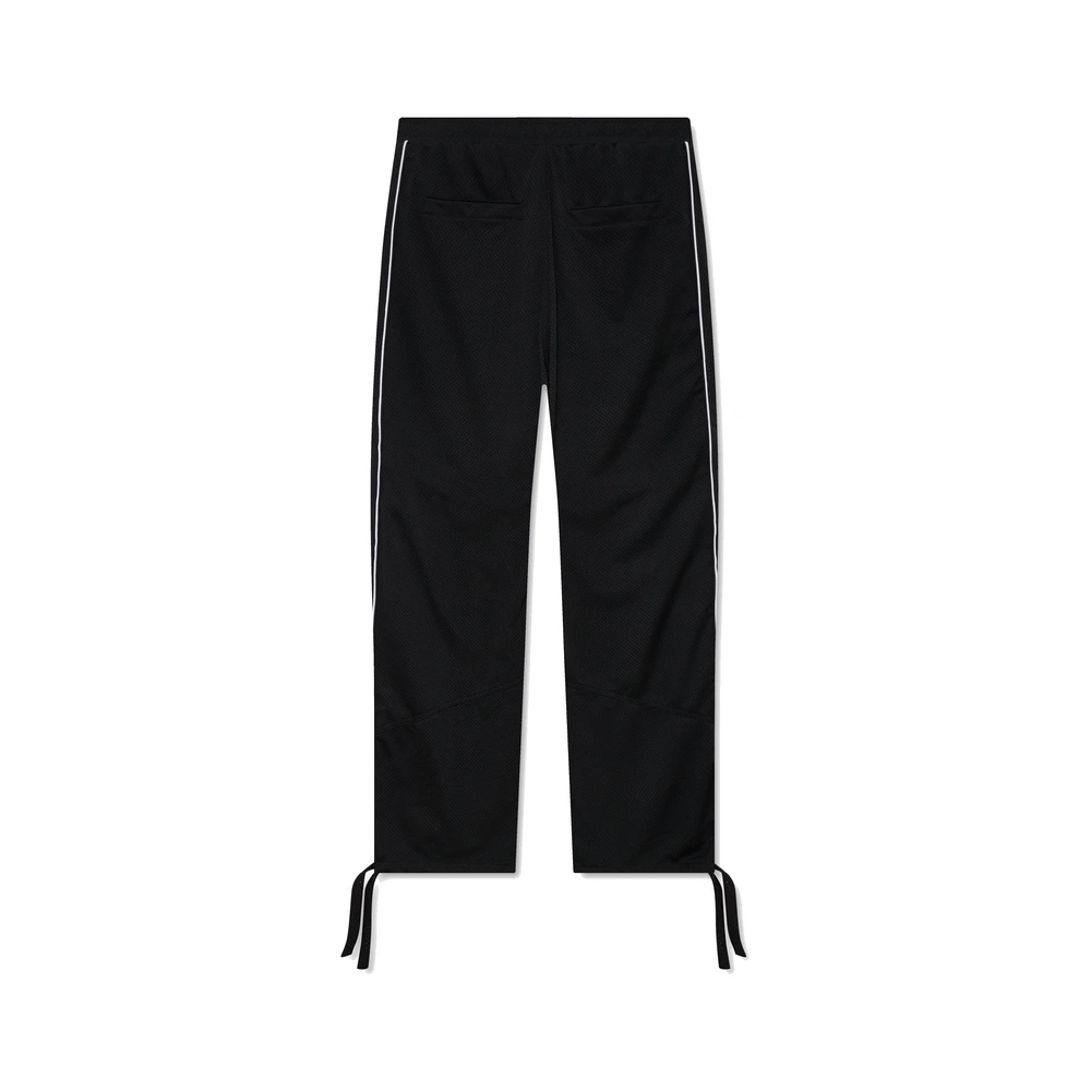 Rhude Mesh Piping Parachute Track Pant Black / White