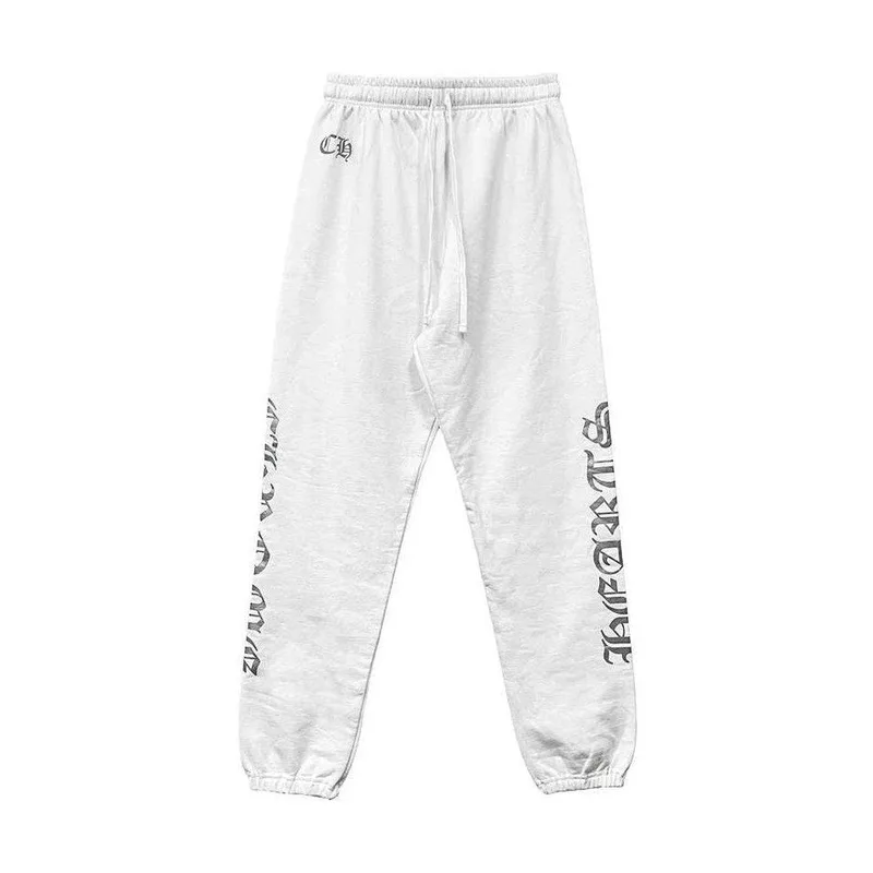 Chrome Hearts Monogram Sweatpants White/Silver